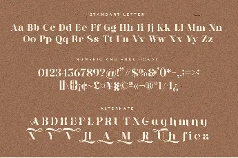 Vestha font