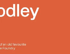 Rodley Family font