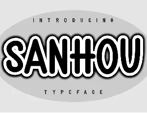 Sanhou font