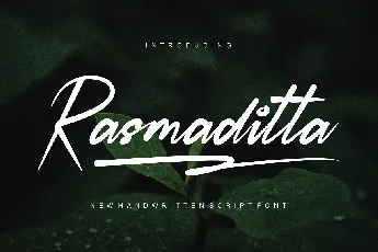 Rasmaditta font