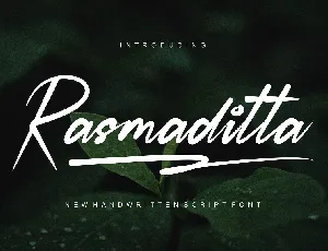 Rasmaditta font