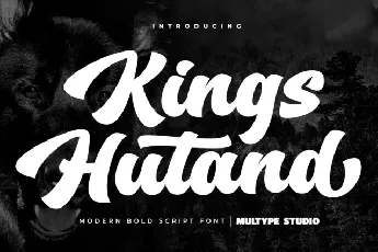 Kings Hutand font