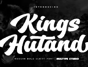 Kings Hutand font