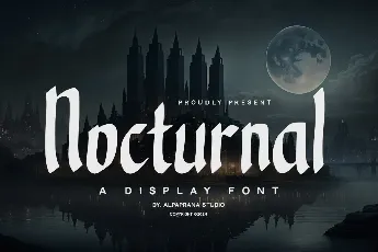 Nocturnal Free font