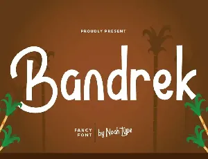 Bandrek Demo font