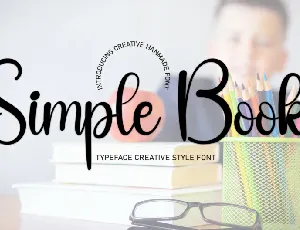 Simple Book font