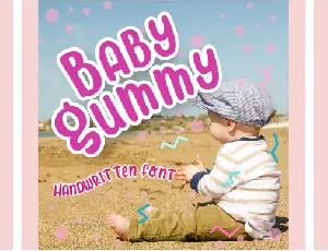 Baby Gummy font