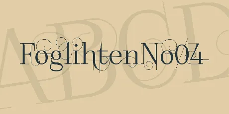 FoglihtenNo04 font