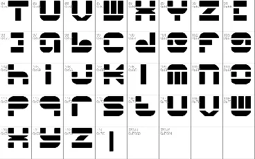 Pseudo BRK font