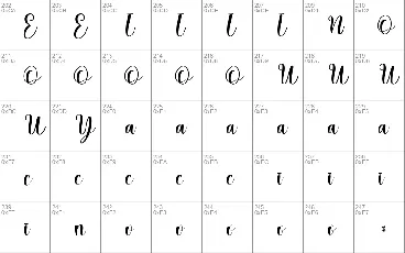 Winter Script Typeface font