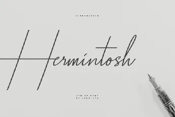 Hermintosh font