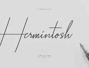 Hermintosh font