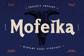 Mofeika font