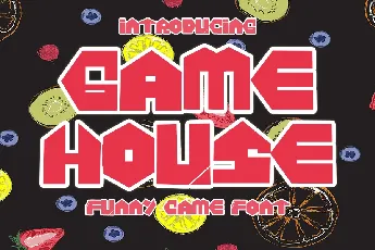 Game House font