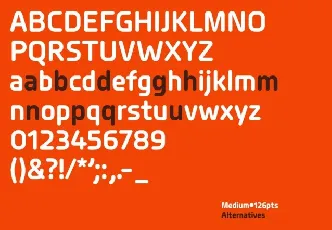 Planer Family font