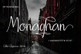 Monaghan font