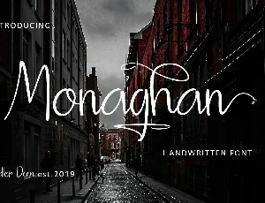 Monaghan font