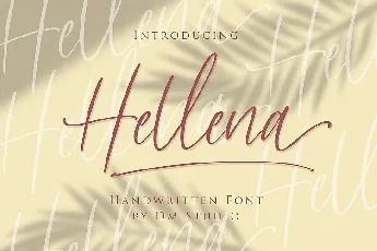 Hellena Handwritten Script font