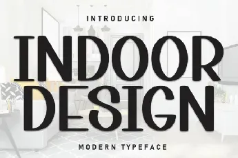 Indoor Design Display font