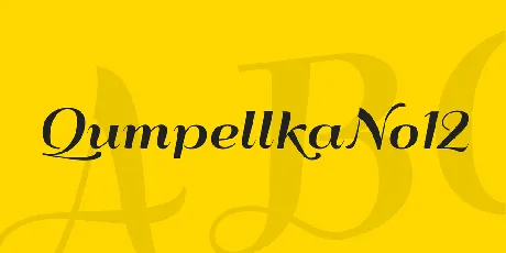 QumpellkaNo12 font