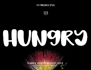 Hungry Display font