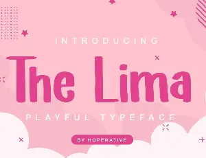 The Lima font