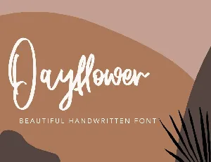 Dayflower font