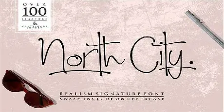 North City font