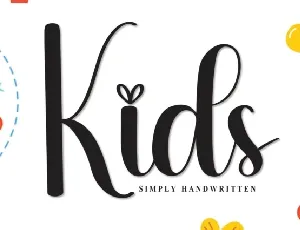 Kids Script font