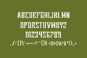 Brinthos font