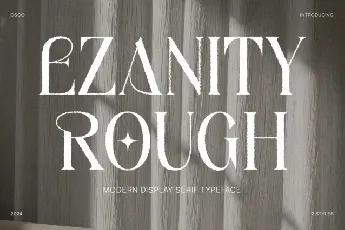 Ezanity Rough font