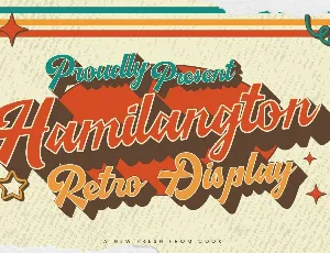 Hamilangton font