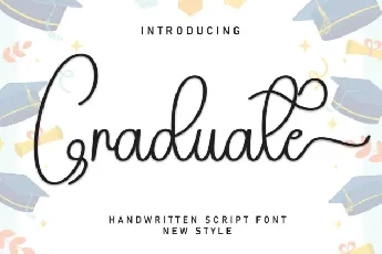 Graduate Script font