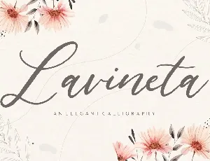 Lavineta font