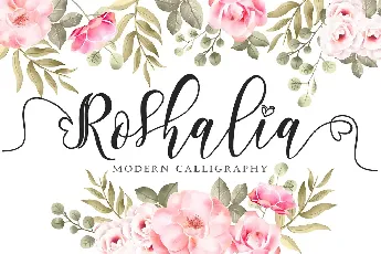 Roshalia font