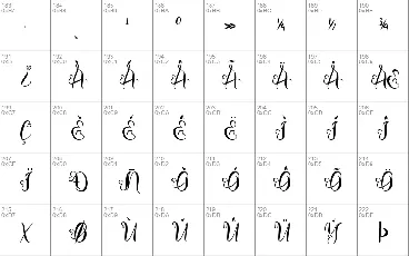 Roshalia font