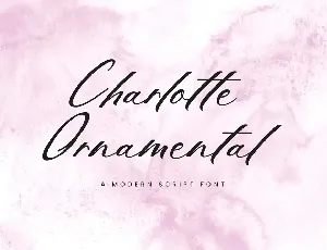 CharlotteOrnamental font