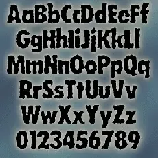 Wobbly font