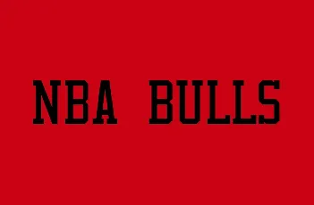 Nba Bulls font