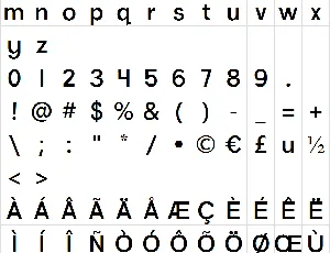 Armegoe font