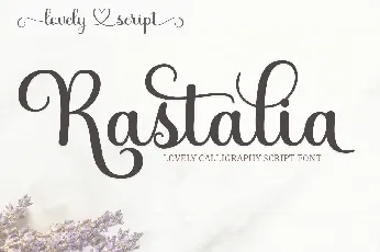 Rastalia font