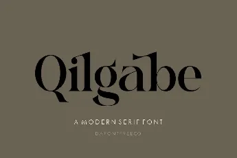 Qilgabe font