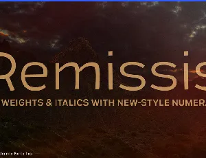 Remissis font