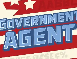 Government Agent BB font