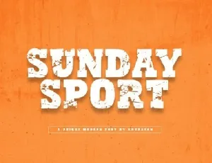 Sunday Sport font