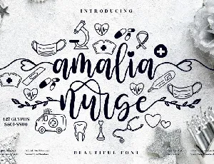 Amalia Nurse font