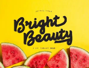 Bright Beauty font