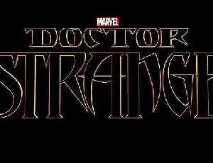 Strange Marvel font