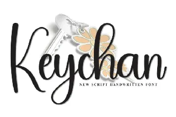 Keychan Script font