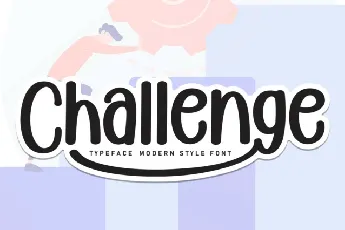 Challenge Display font